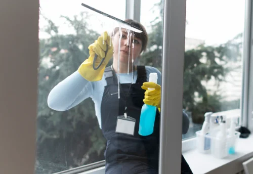 Nettoyage de vitres intérieures et extérieures à Theizé